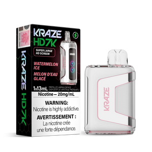 Kraze HD 7000 Disposable - Watermelon Ice - 20mg