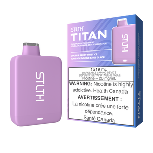 STLTH TITAN 10K DISPOSABLE - Double Berry Twist Ice - 20mg