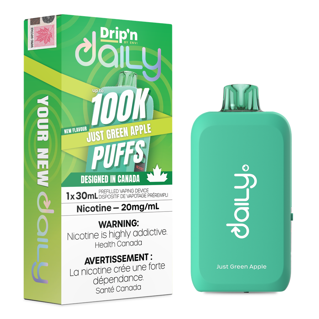 Drip'n Daily - Just Green Apple 20mg