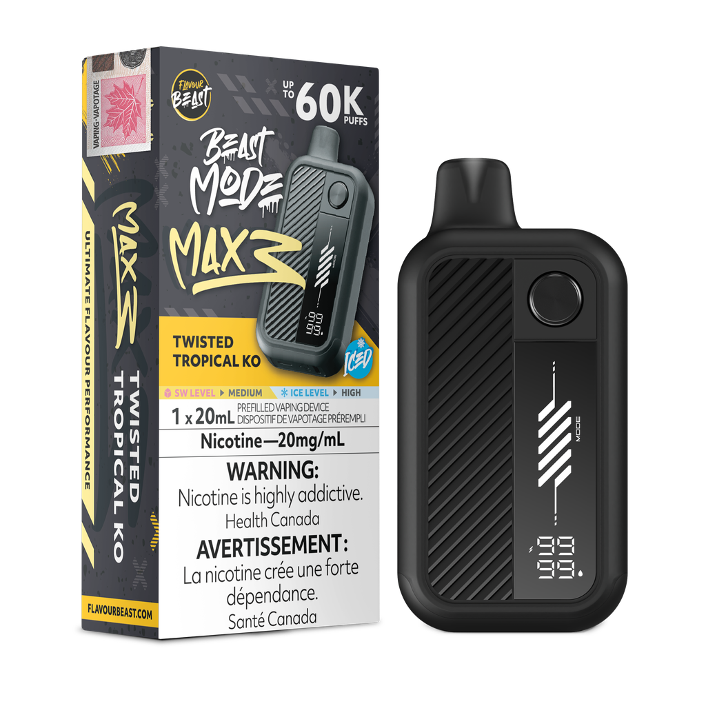 Flavour Beast Beast Mode Max 3 - Twisted Tropical KO Iced 20mg