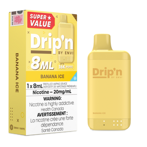 Drip'n 8ML - Banana Ice 20mg