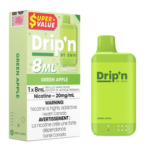 Drip'n 8ML - Green Apple 20mg