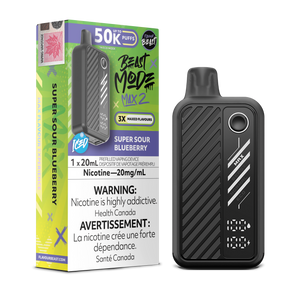 Flavour Beast Beast Mode Max 2 - Super Sour Blueberry Iced 20mg