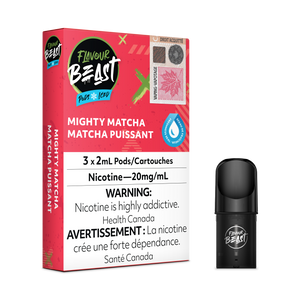 Flavour Beast Pod Pack - Mighty Matcha Iced 20mg (3/PK)