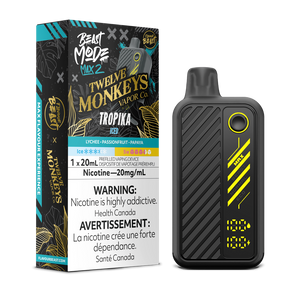 Flavour Beast Beast Mode Max 2 x Twelve Monkeys - Tropika Iced 20mg