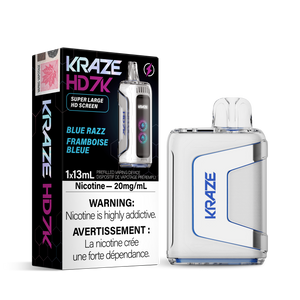 Kraze HD 7000 Disposable - Blue Razz - 20mg