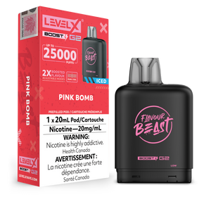 Level X BOOST Pod - Pink Bomb Iced 20MG