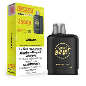 Level X BOOST Pod - Vanana 20MG