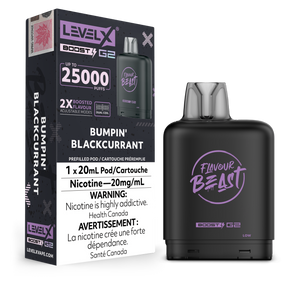 Level X BOOST Pod - Bumpin' Blackcurrant 20MG