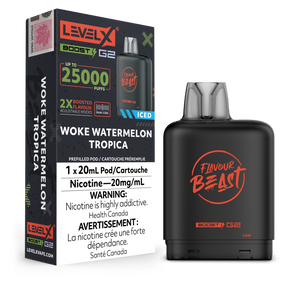 Level X BOOST Pod - Woke Watermelon Tropica Iced 20MG