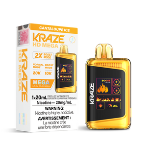 Kraze HD Mega - Cantaloupe Ice 20mg