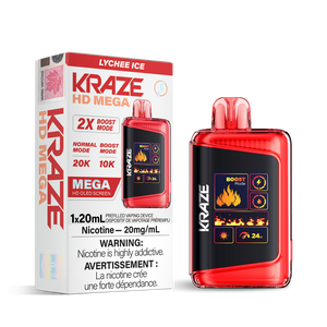 Kraze HD Mega - Lychee Ice 20mg