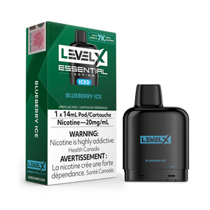 Level X Essential Pod 14mL -  Blueberry Ice 20MG