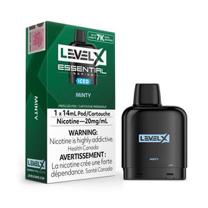 Level X Essential Pod 14mL - Minty Ice 20MG