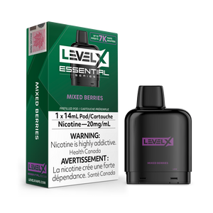 Level X Essential Pod 14mL - Mixed Berries 20MG