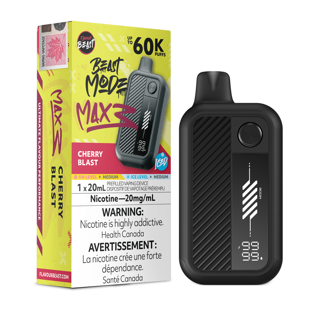 Flavour Beast Beast Mode Max 3 - Cherry Blast Iced 20mg
