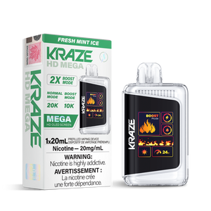 Kraze HD Mega - Fresh Mint Ice 20mg