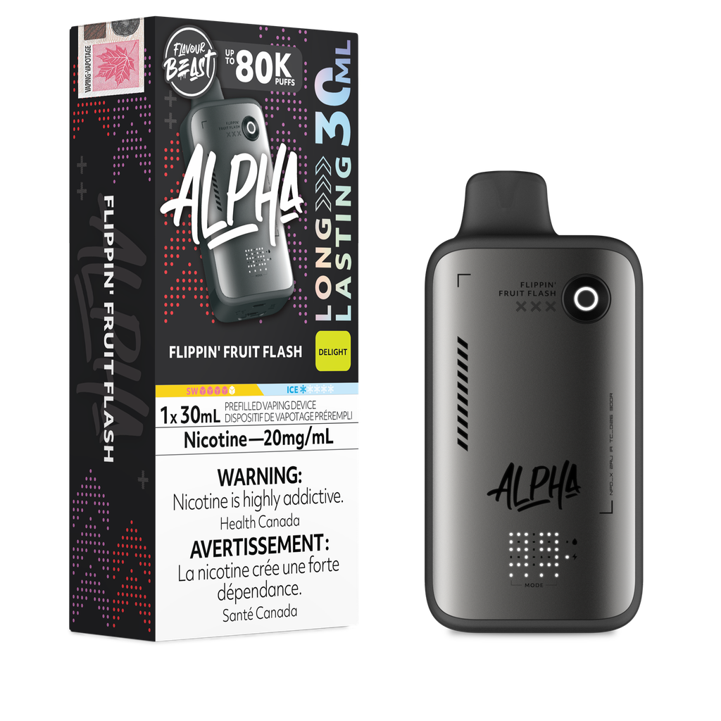 Flavour Beast Alpha 30ml 80k Puff Disposable - Flippin' Fruit Flash