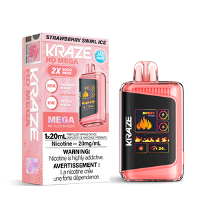 Kraze HD Mega - Strawberry Swirl Ice 20mg