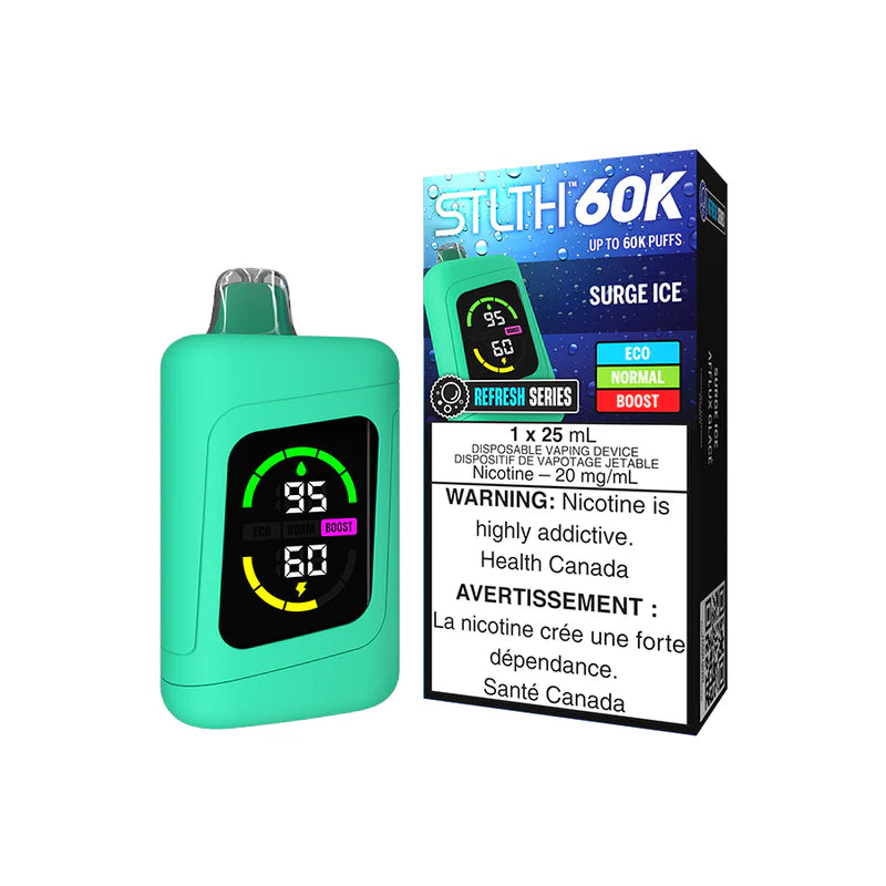 STLTH 60k DISPOSABLE - Refresh Surge Ice