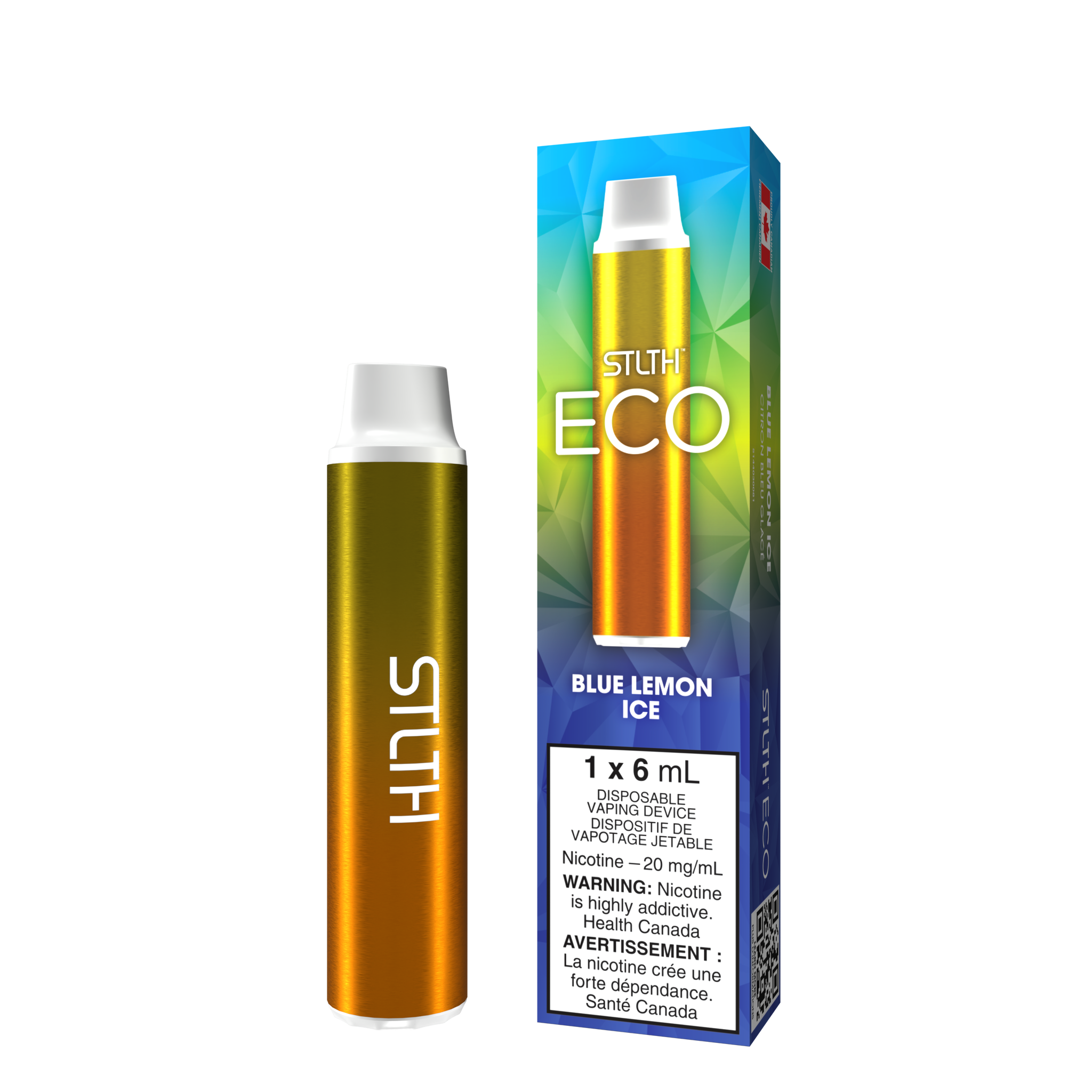 STLTH ECO - Blue Lemon Ice 20mg
