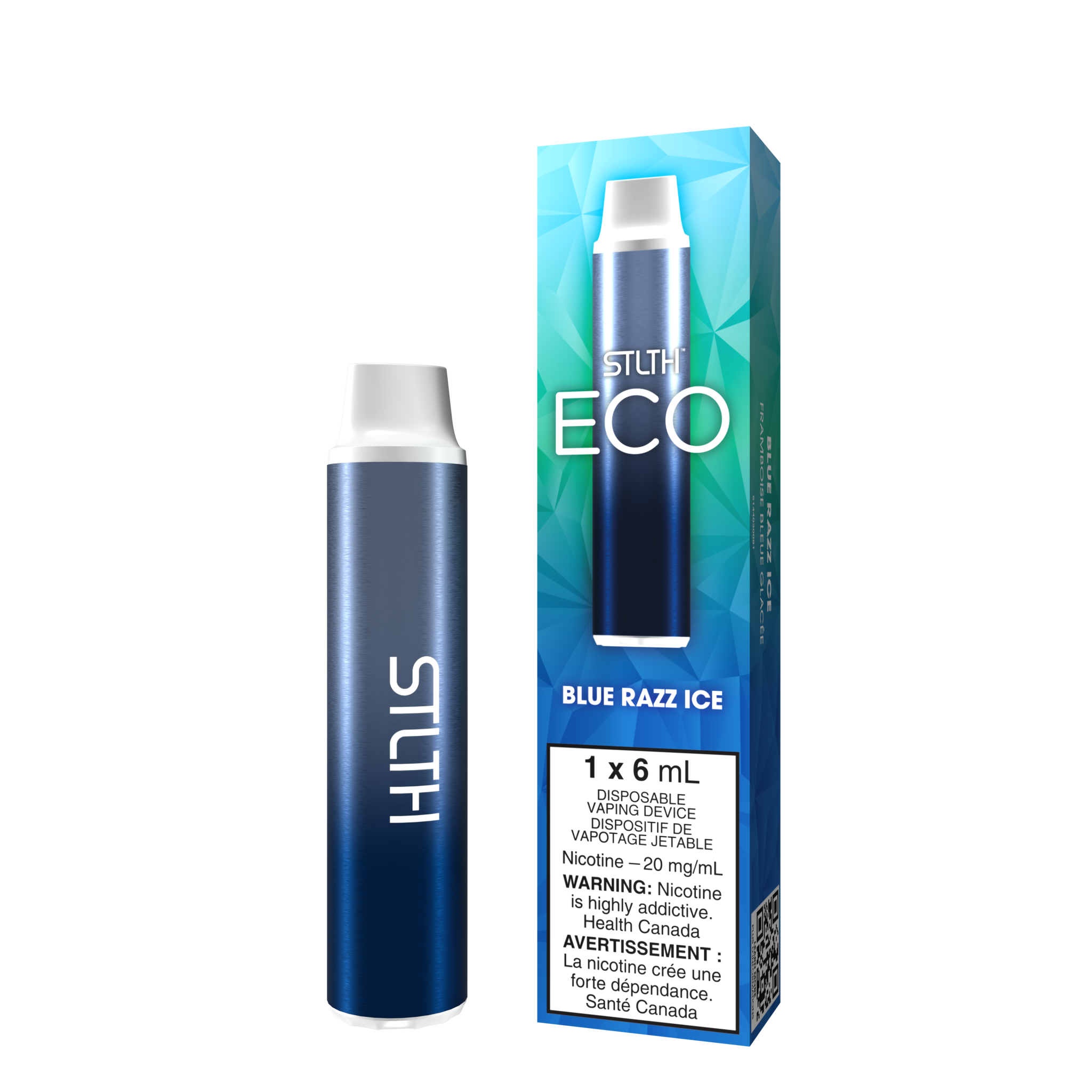 STLTH ECO - Blue Razz Ice 20mg - Avalon Vapor STLTH ECO - Blue Razz Ice 20mg - Avalon Vapor