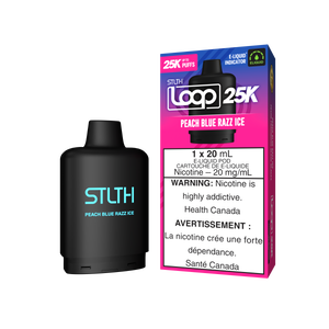 STLTH Loop 25K - Peach Blue Razz Ice 20mg