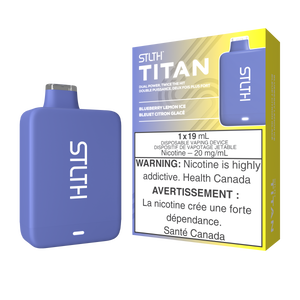 STLTH TITAN 10K DISPOSABLE - Blueberry Lemon Ice - 20mg