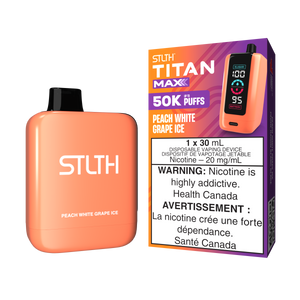 STLTH Titan Max - Peach White Grape Ice 20mg