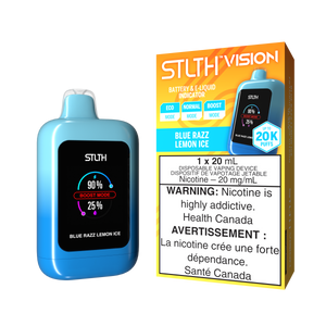 STLTH Vision 20K Blue Razz Lemon Ice - 20mg