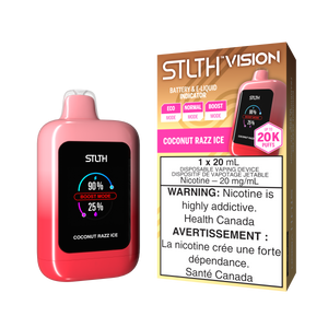 STLTH Vision 20K Coconut Razz Ice - 20mg