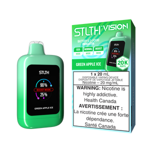 STLTH Vision 20K Green Apple Ice - 20mg