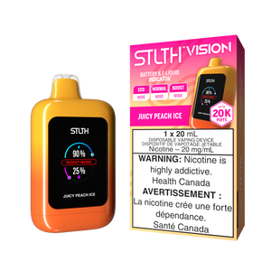 STLTH Vision 20K Juicy Peach Ice - 20mg