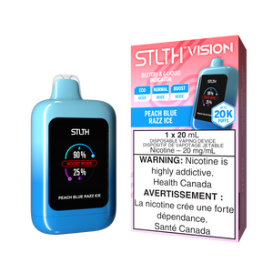 STLTH Vision 20K Peach Blue Razz Ice - 20mg