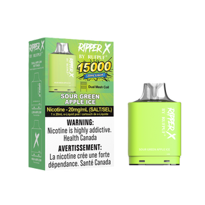 Ripper X 15K - Sour Green Apple Ice 20MG