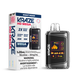 Kraze HD Mega - Night Rider 20mg