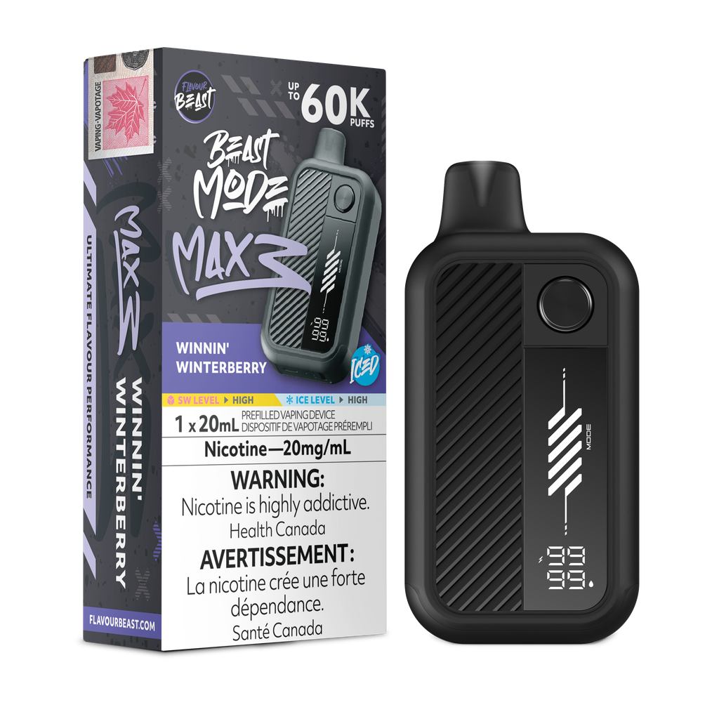 Flavour Beast Beast Mode Max 3 - Winnin' Winterberry Iced 20mg