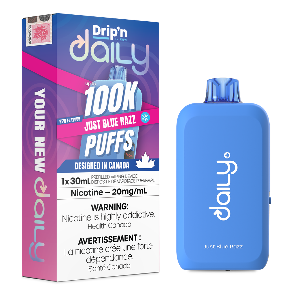Drip'n Daily - Just Blue Razz Ice 20mg