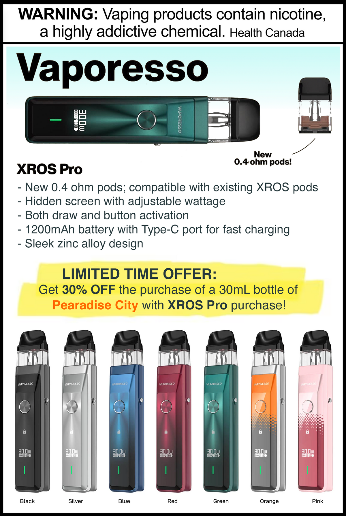vaporesso xros pro screen not working Vaporesso Luxe XR Max main image 0