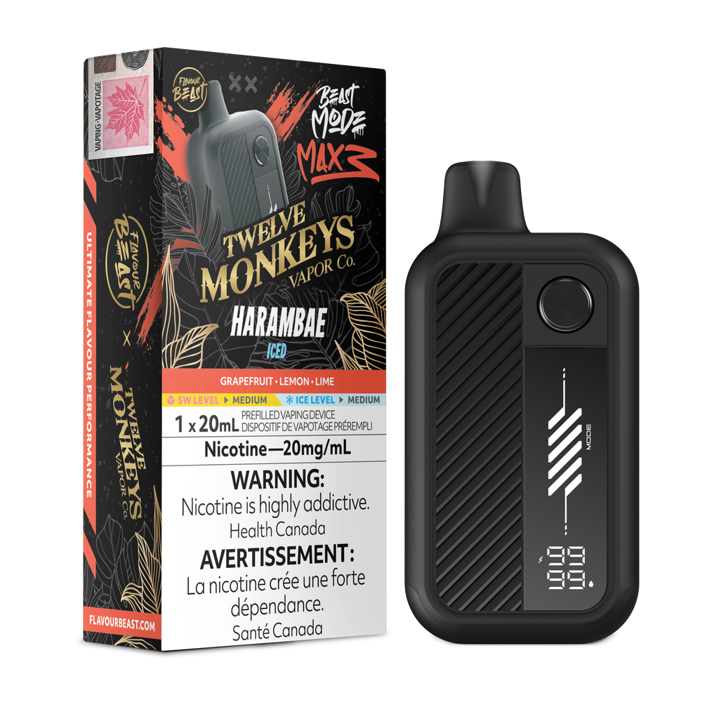 Flavour Beast Beast Mode Max 3 - Harambae Iced 20mg
