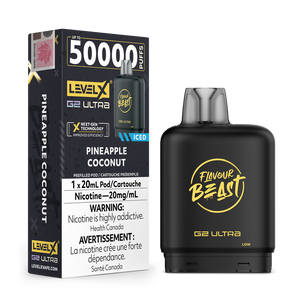 Level X G2 Ultra Pod 50K 20ML - Pineapple Coconut Iced 20mg