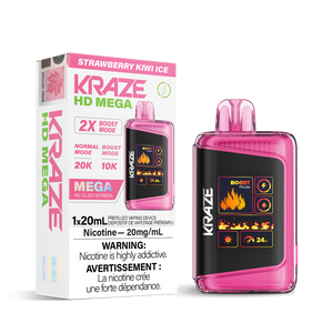 Kraze HD Mega - Strawberry Kiwi Ice 20mg