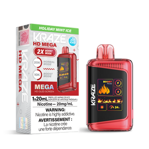 Kraze HD Mega - Holiday Mint Ice 20mg