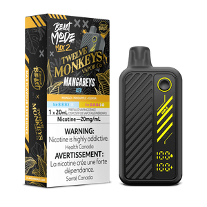 Flavour Beast Beast Mode Max 2 x Twelve Monkeys - Mangabeys Iced 20mg
