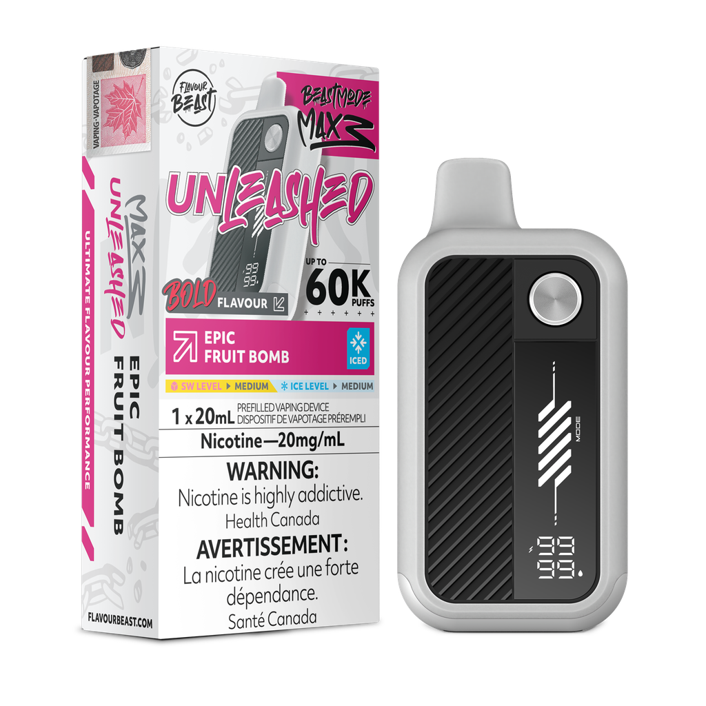 Flavour Beast Beast Mode Max 3 - Epic Fruit Bomb Iced 20mg