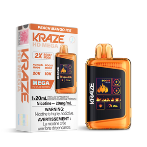 Kraze HD Mega - Peach Mango Ice 20mg