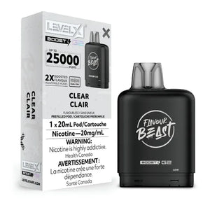 Level X BOOST Pod - Clear 20MG