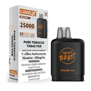 Level X BOOST Pod - Pure Tobacco 20MG