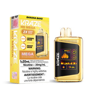 Kraze HD Mega - Banana Bake 20mg