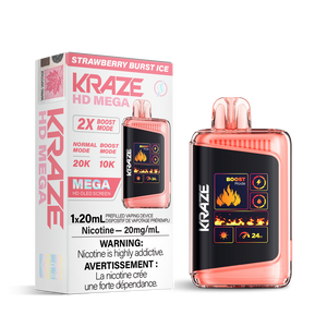 Kraze HD Mega - Strawberry Burst Ice 20mg